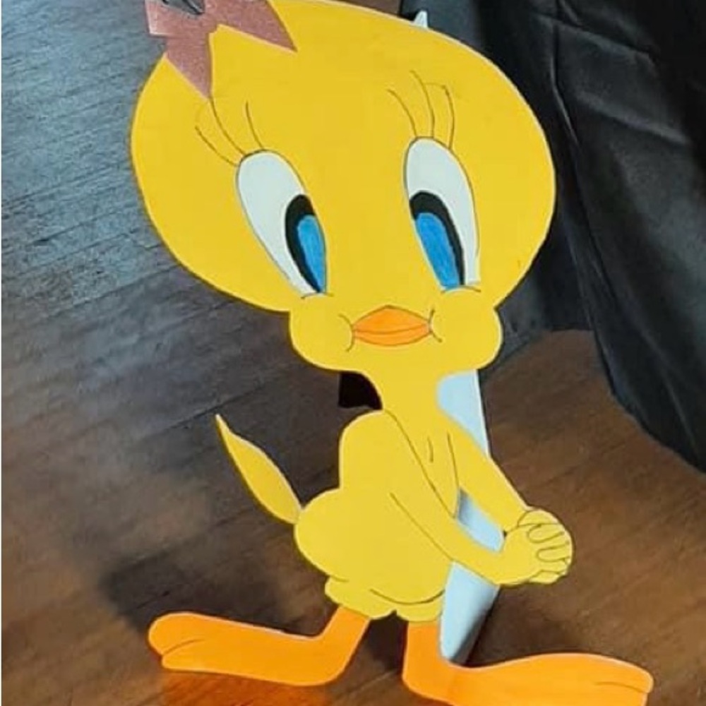Tweety Bird Full Figure for baby shower and other creations